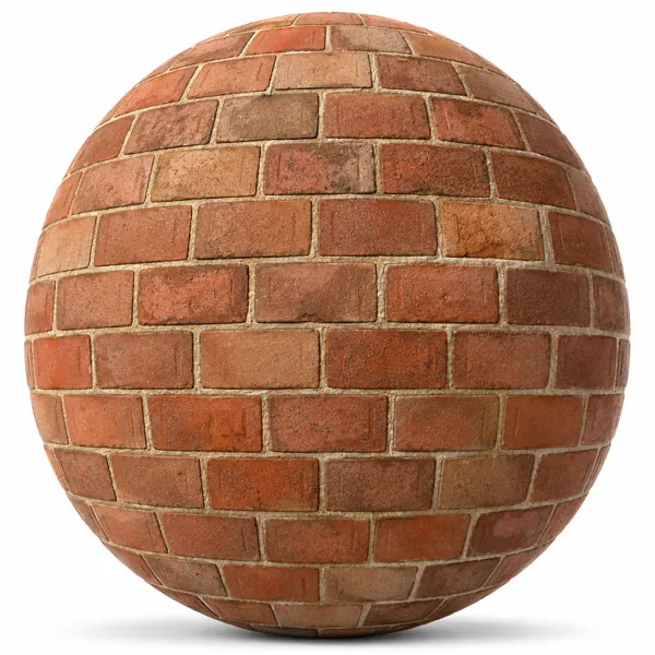 Weathered Red Brick Texture