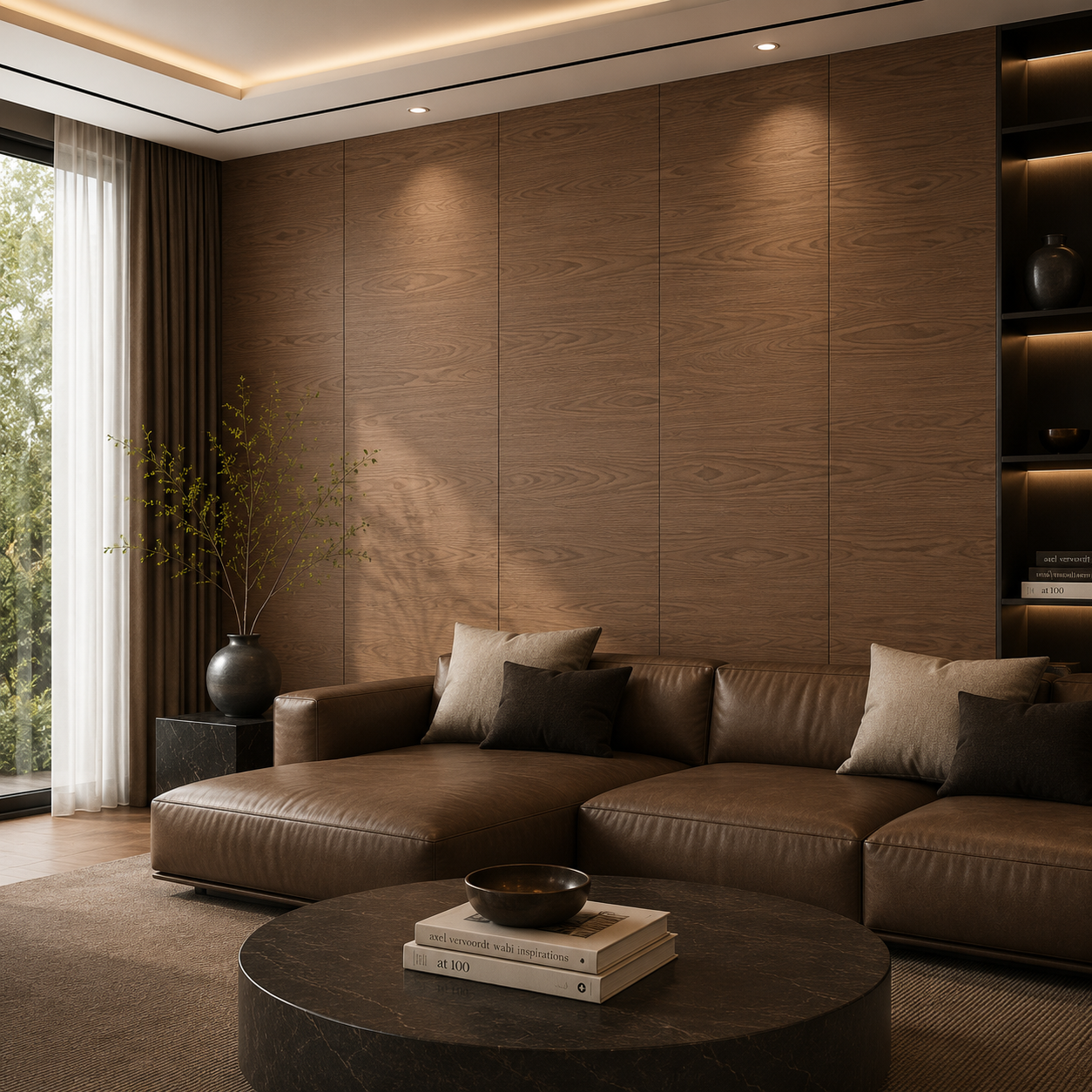 Smoked Oak Wood Texture 2