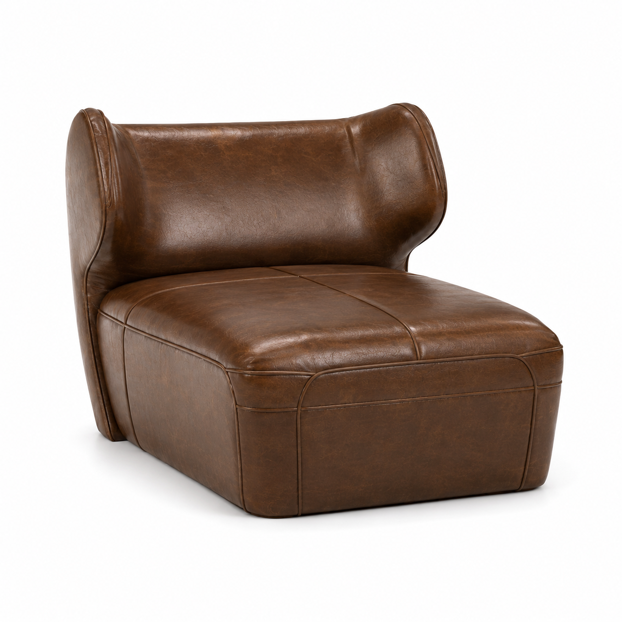 Modern Leather Lounge Chair