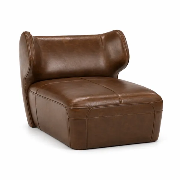 Modern Leather Lounge Chair