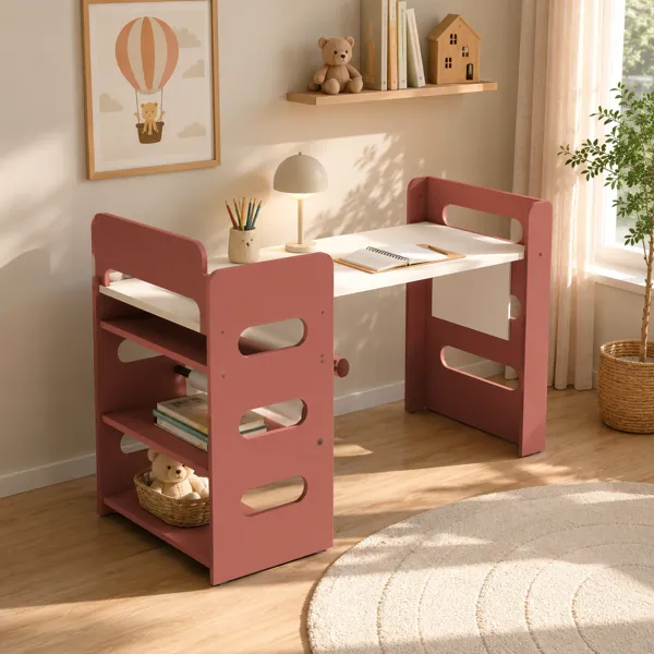 Children Study Desk Unit back