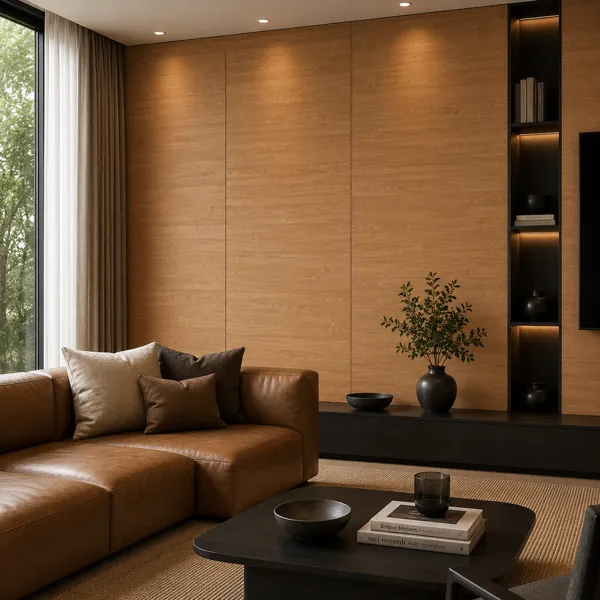 Natural Oak Wood Texture back