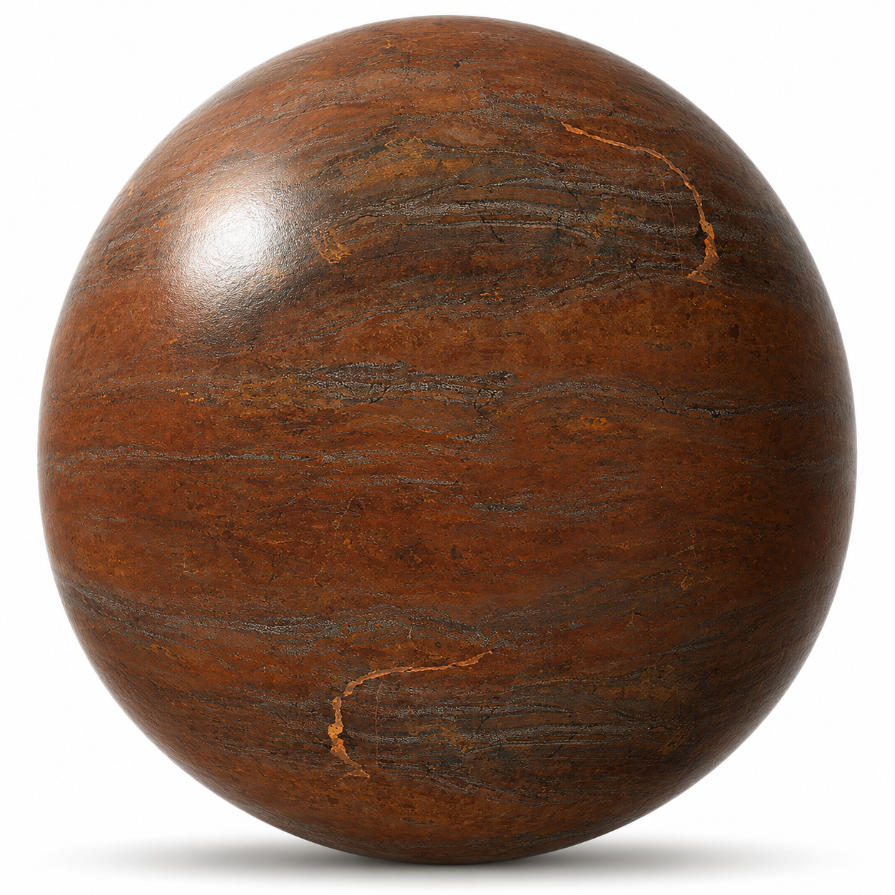 Rust Brown Marble Texture 1