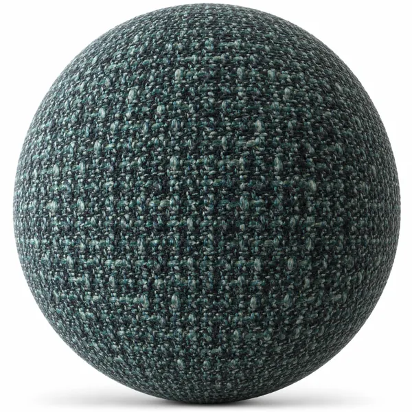 Teal Woven Fabric Texture