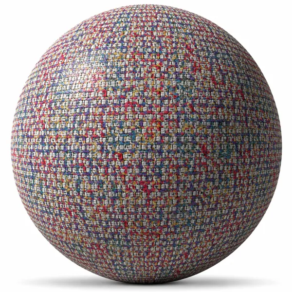 Multicolor Woven Fabric Texture