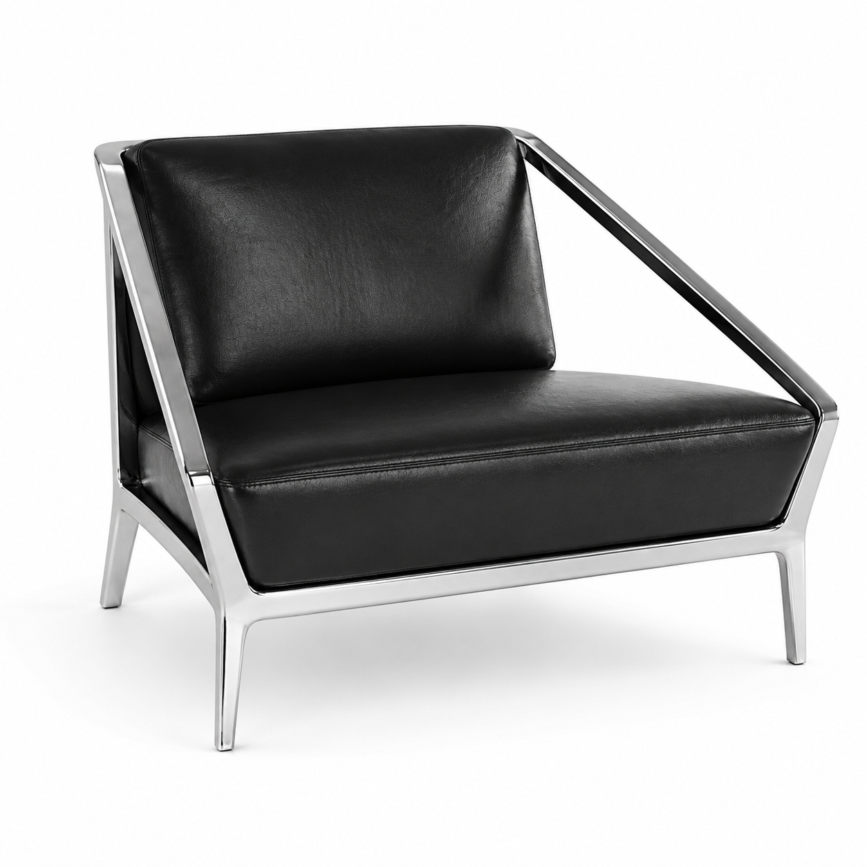 Modern Leather Armchair 1