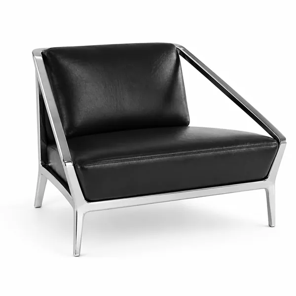 Modern Leather Armchair