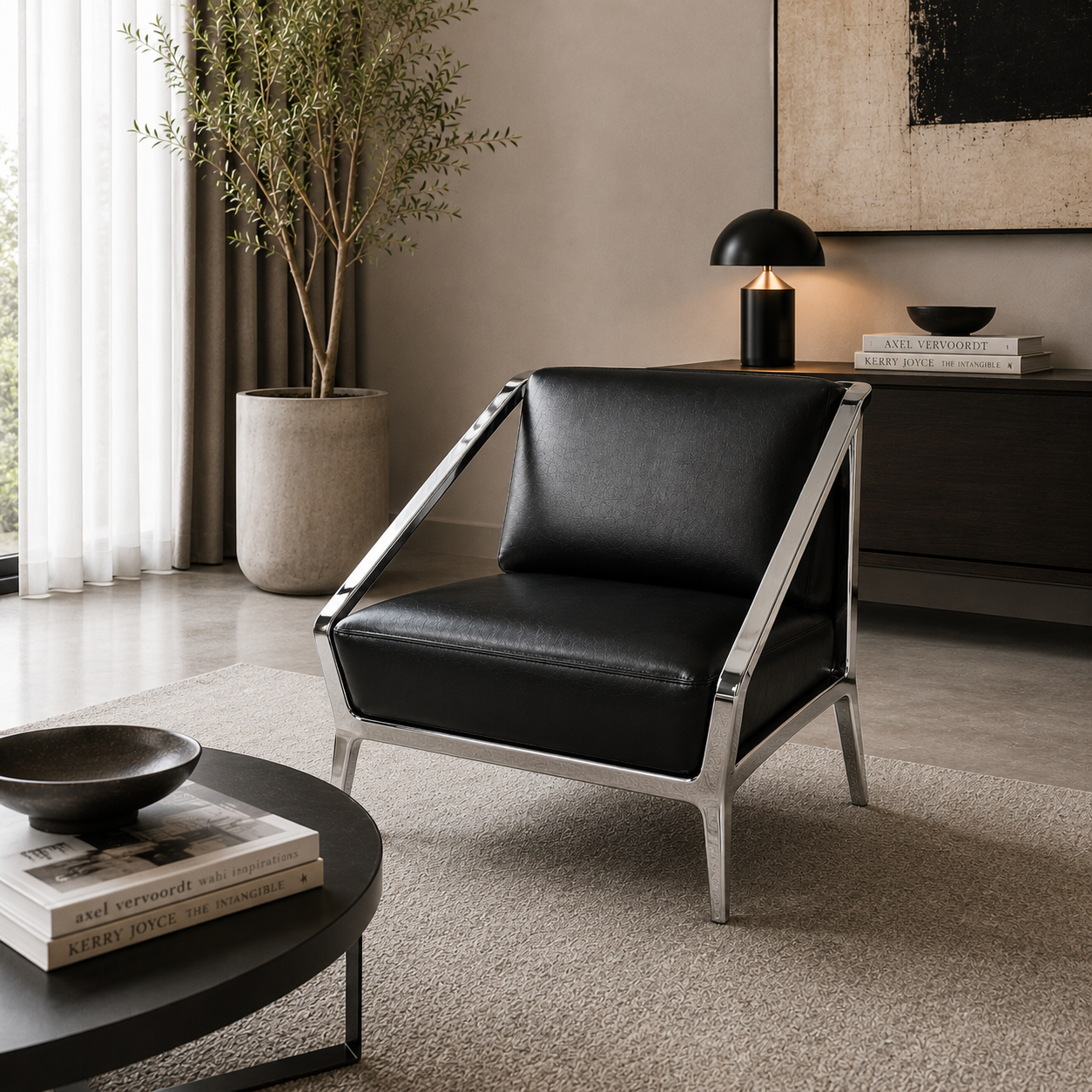 Modern Leather Armchair 2