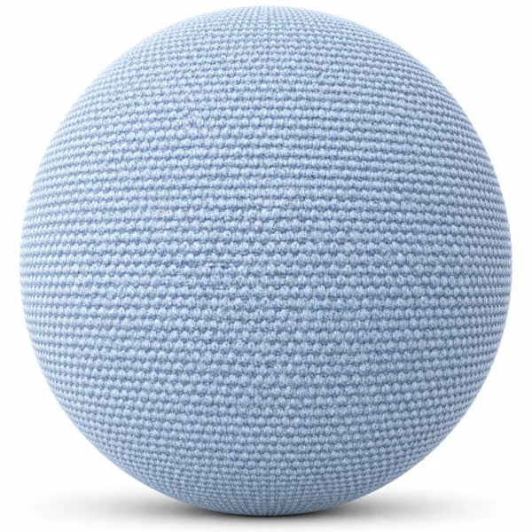 Sky Blue Woven Fabric Texture
