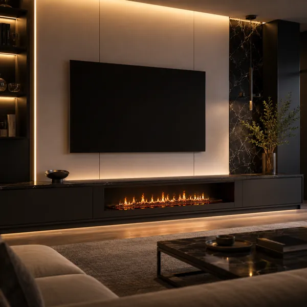 Fireplace No. 00001 back