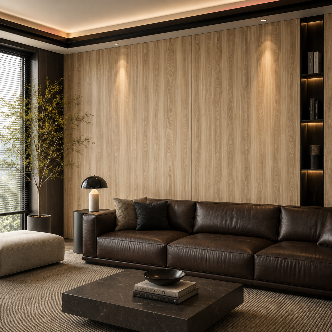Natural Elm Wood Texture 2