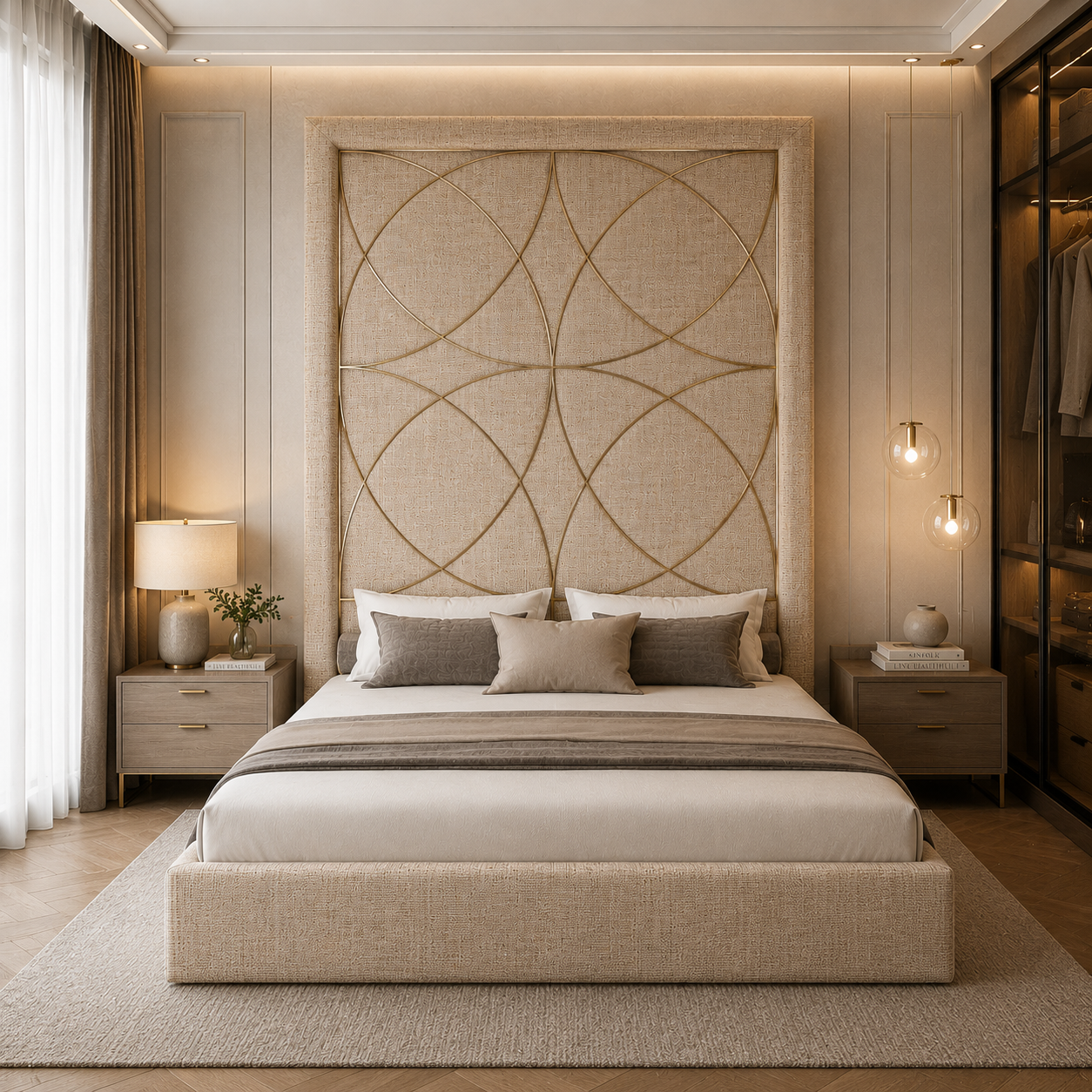 Luxury Panel Bed 4