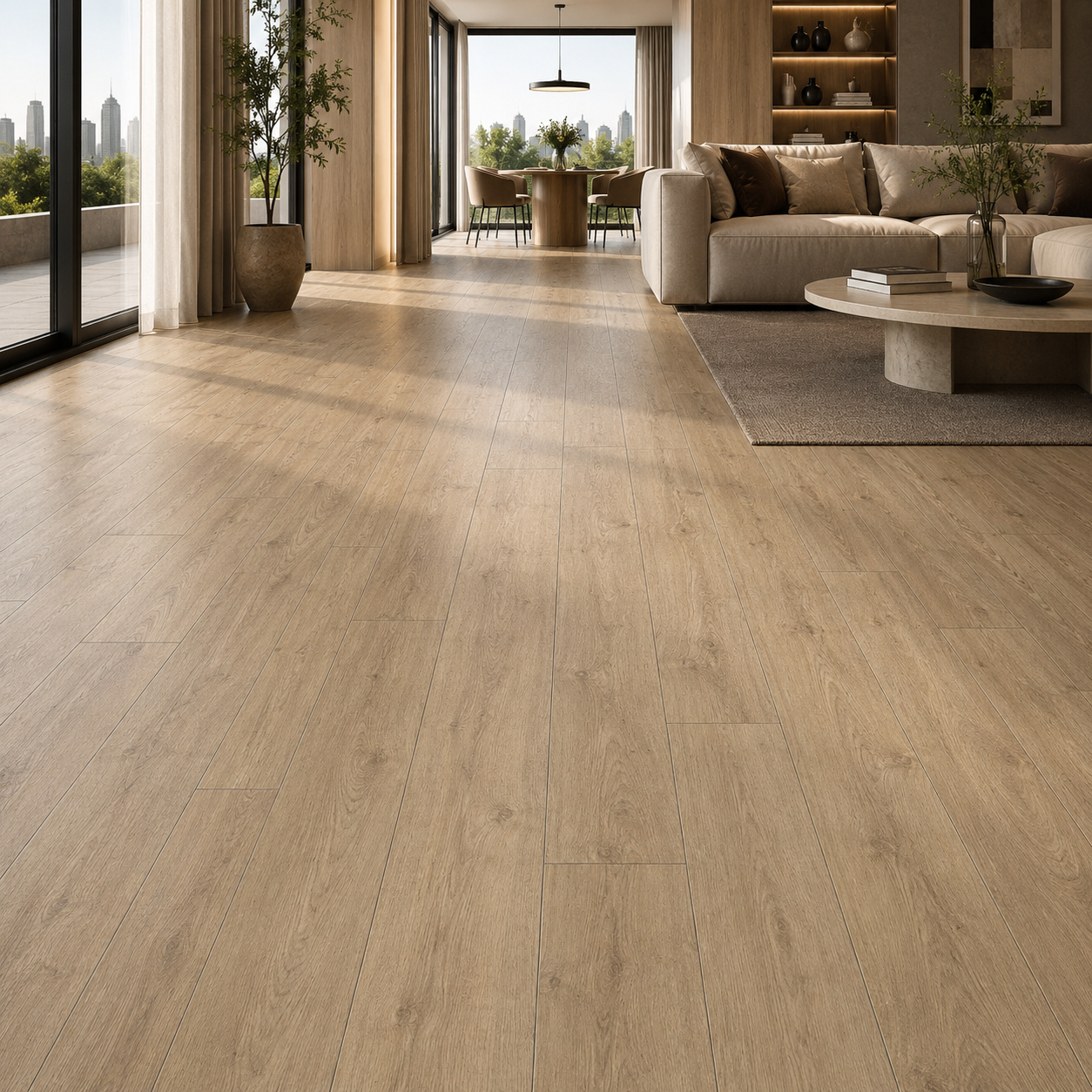 Natural Beige Oak Parquet 2