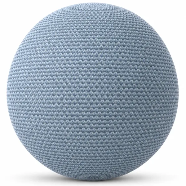 Light Blue Woven Fabric Texture