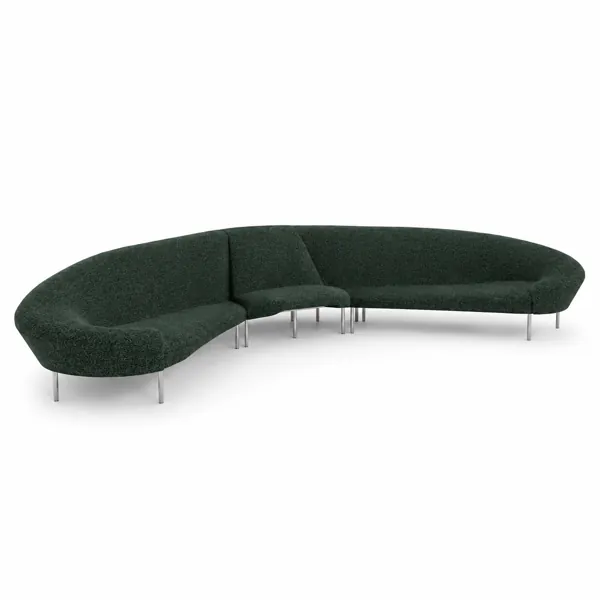 Curved Modular Sofa
