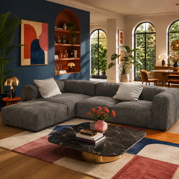 Sofa No. 00078 back
