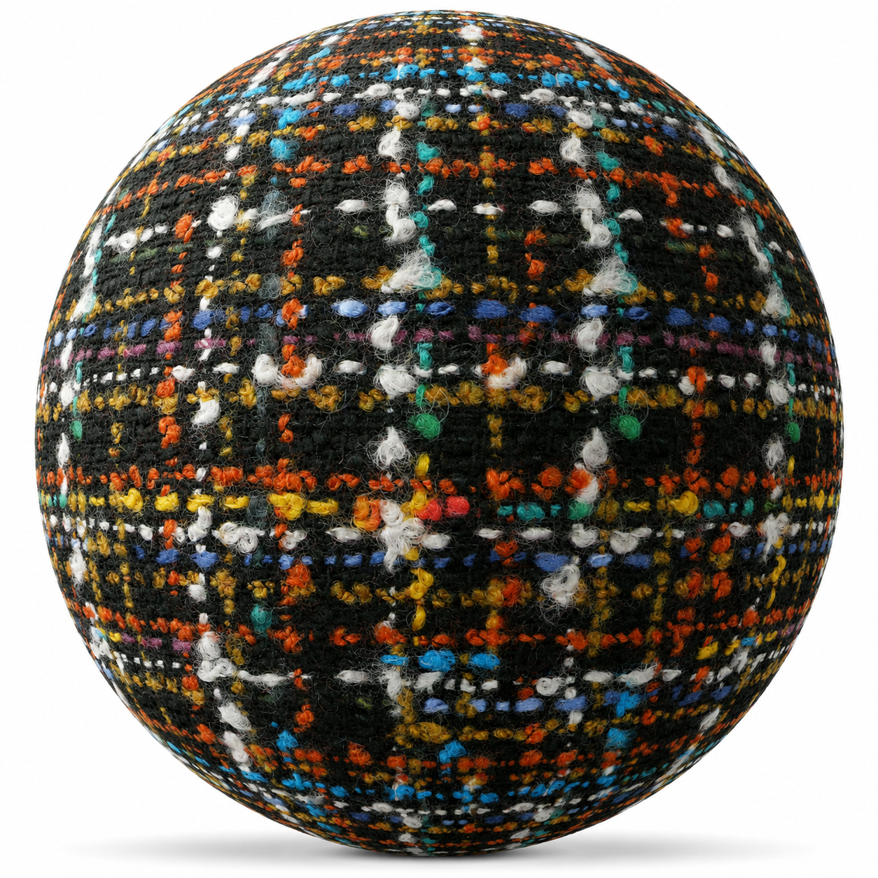 Multicolor Woven Fabric Texture 1