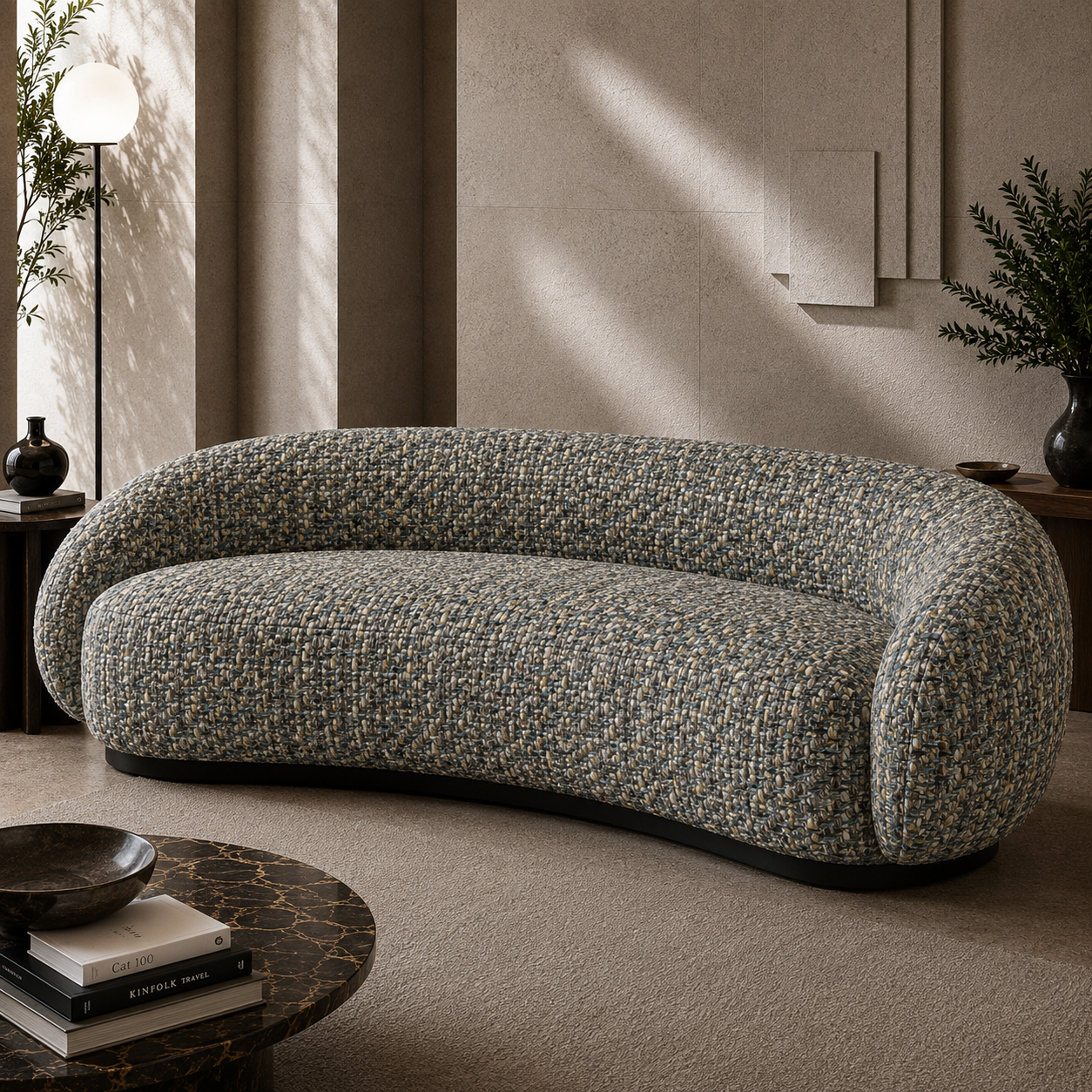 Neutral Woven Fabric Texture 2