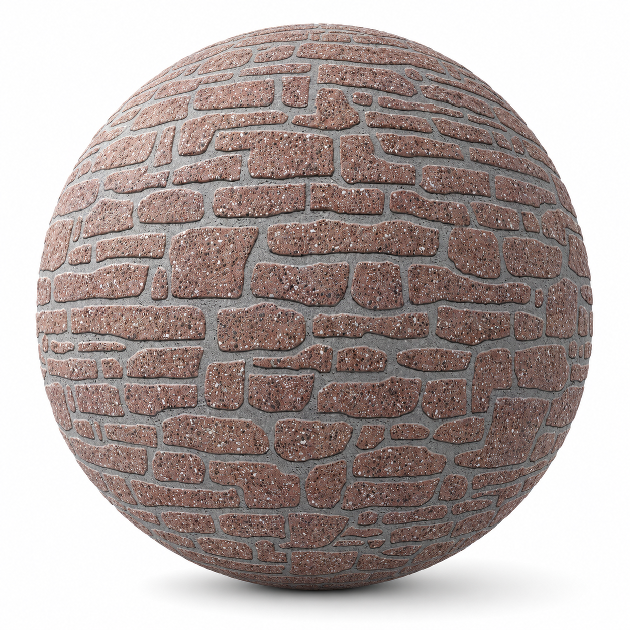 Volcanic Stone Masonry Texture