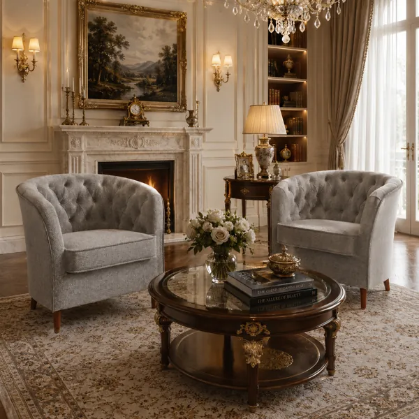 Armchair No. 00077 back