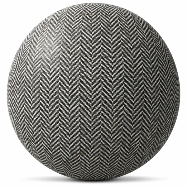 Gray Herringbone Fabric Texture