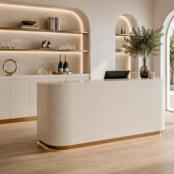 Cream Limestone Marble Texture back