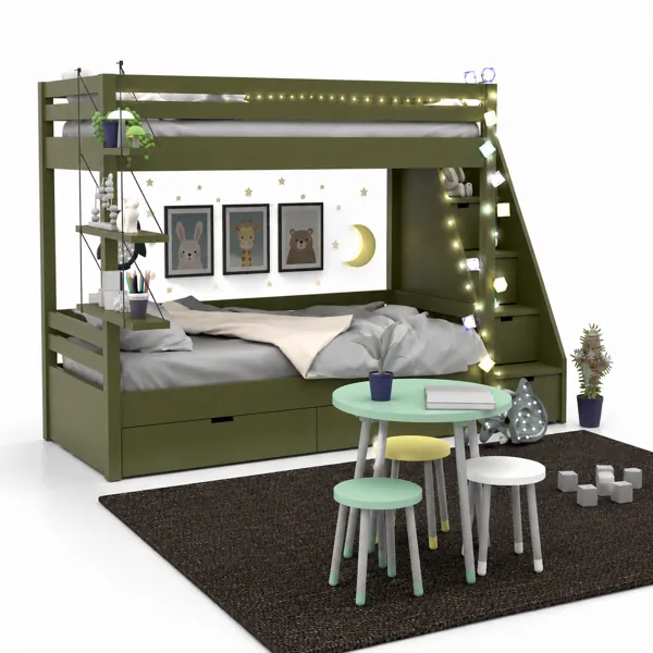 Kids Loft Bed Play Set