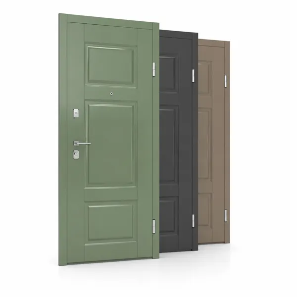 Panel Patterned Exterior Door