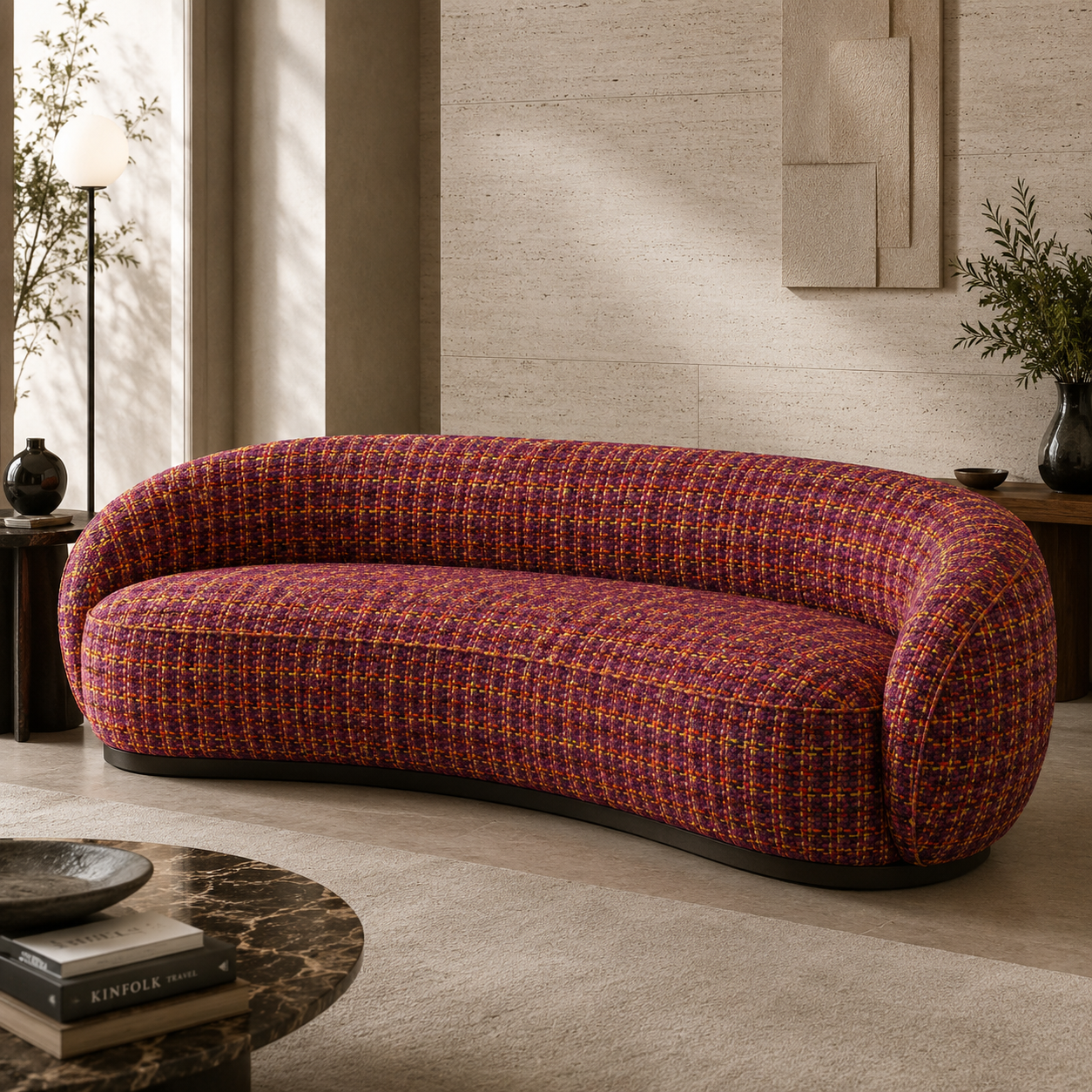Plaid Woven Fabric Texture 2