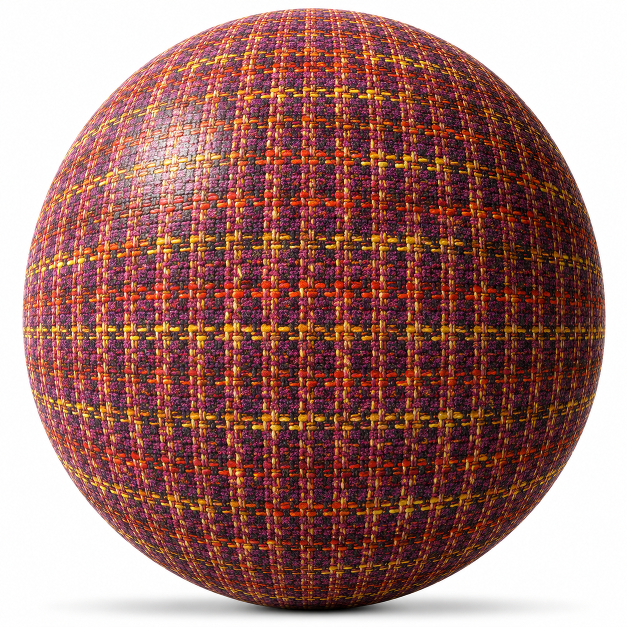 Plaid Woven Fabric Texture