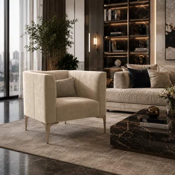Armchair No. 00054 back