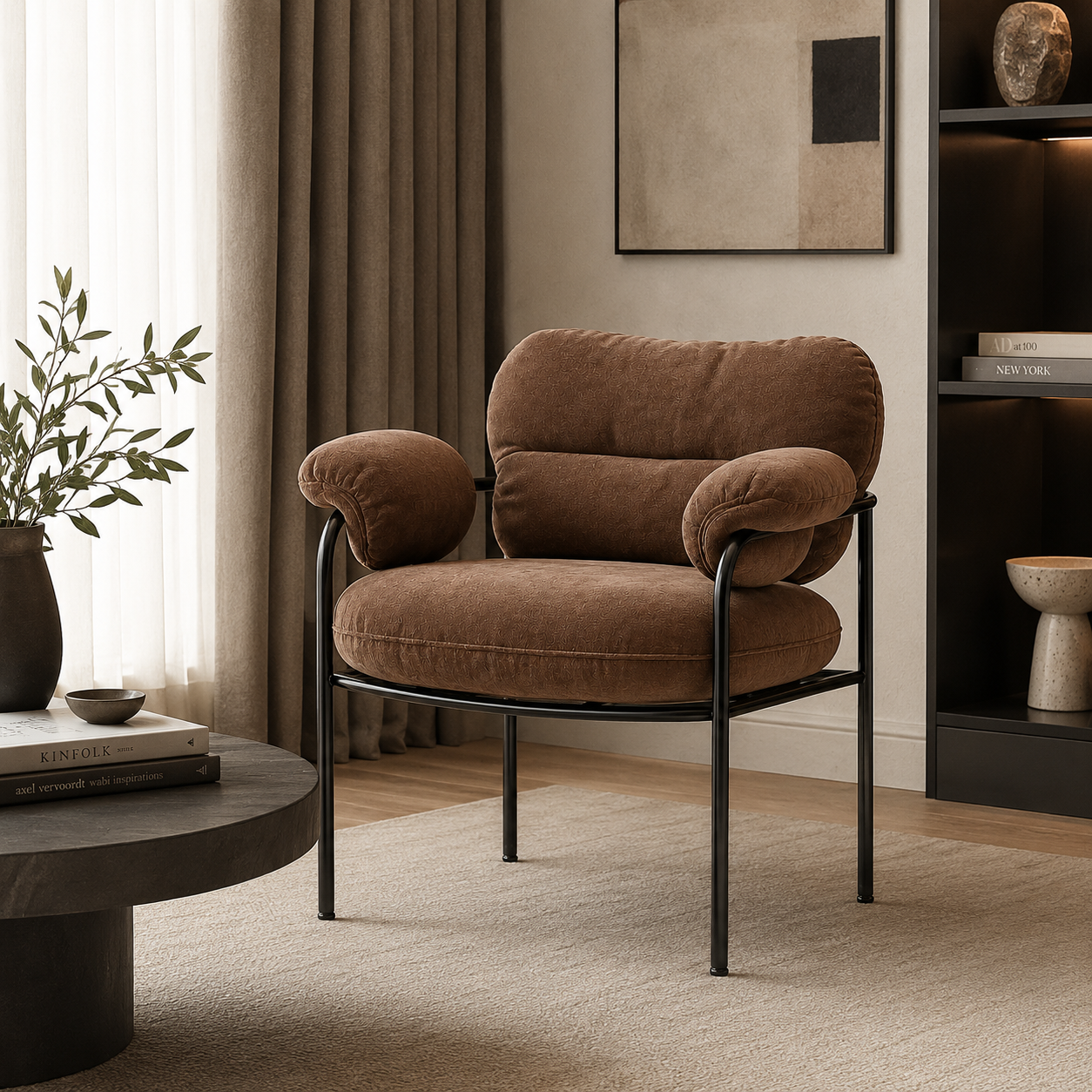 Modern Upholstered Armchair 2