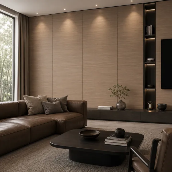 Soft Walnut Wood Texture back