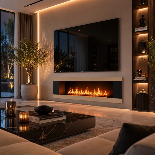 Fireplace No. 00002 back