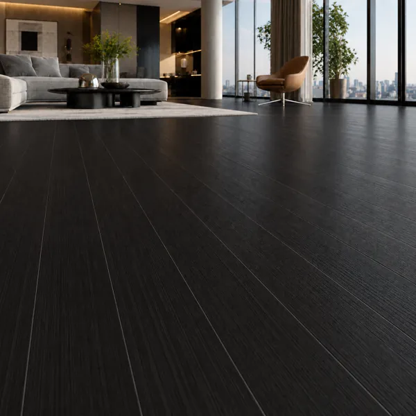 Black Oak Parquet Texture back