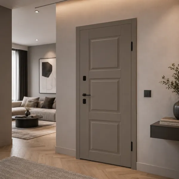 Modern Classic Steel Door back