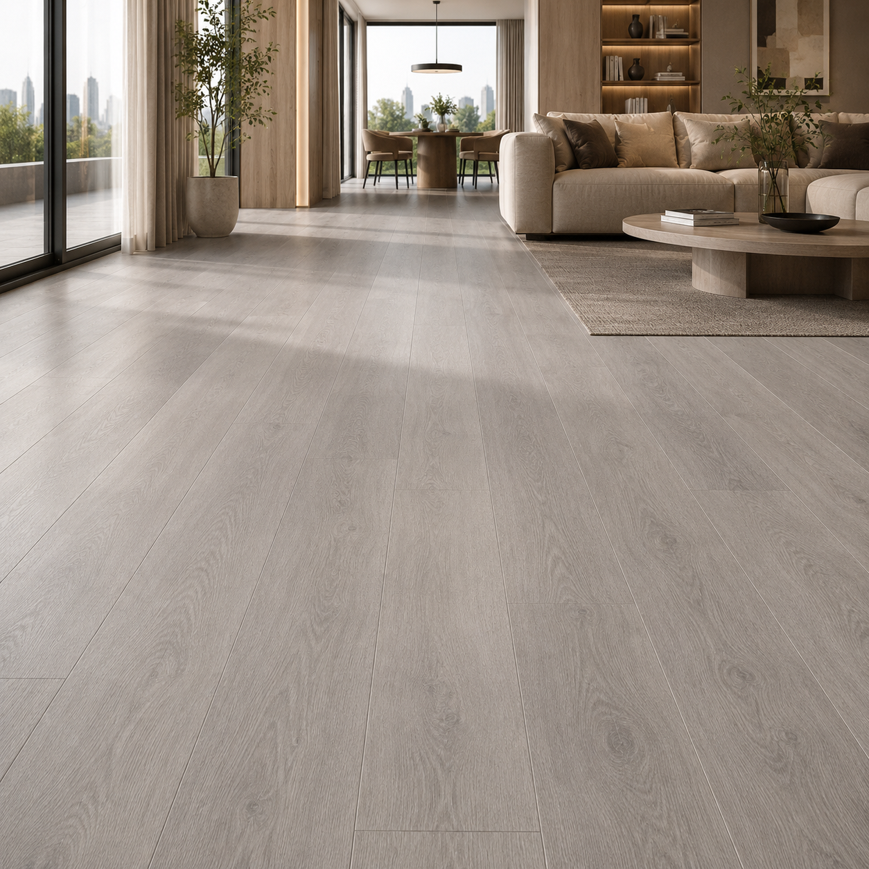 Grey Washed Oak Parquet 2