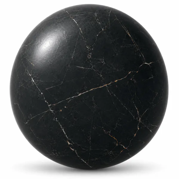 Black Veined Ceramic Texture
