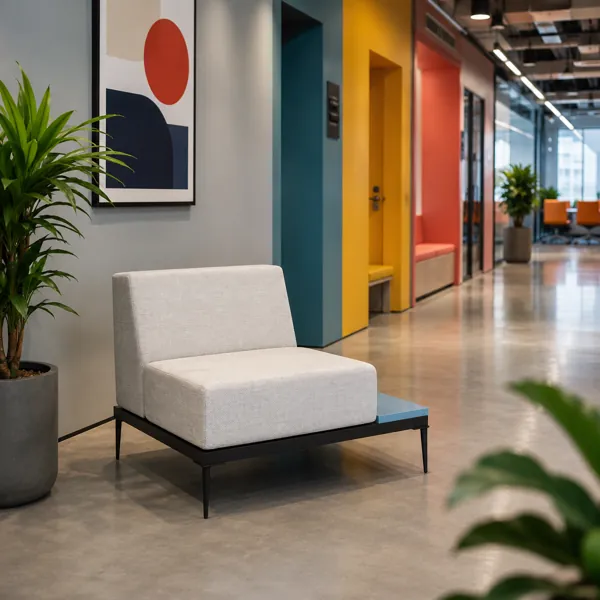 Modern Modular Lounge Chair back