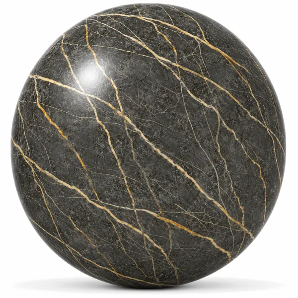 Dark Gold Vein Marble Texture