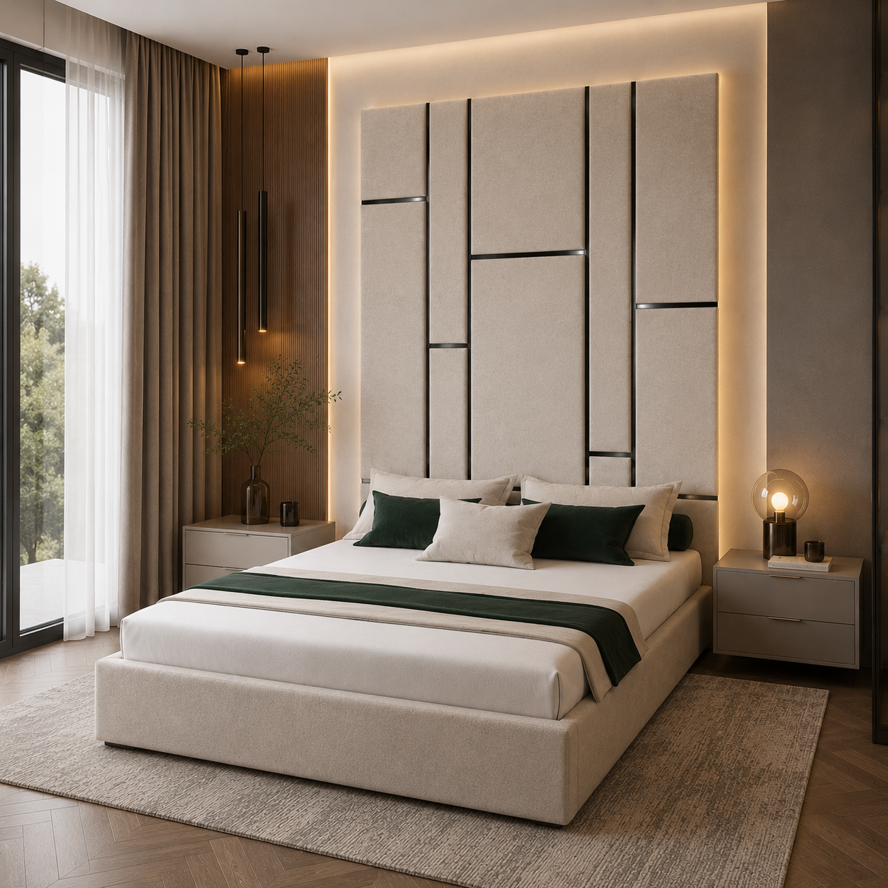 Minimal Panel Bed 2