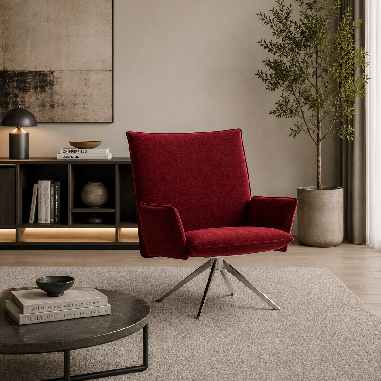 Modern Swivel Lounge Chair 2