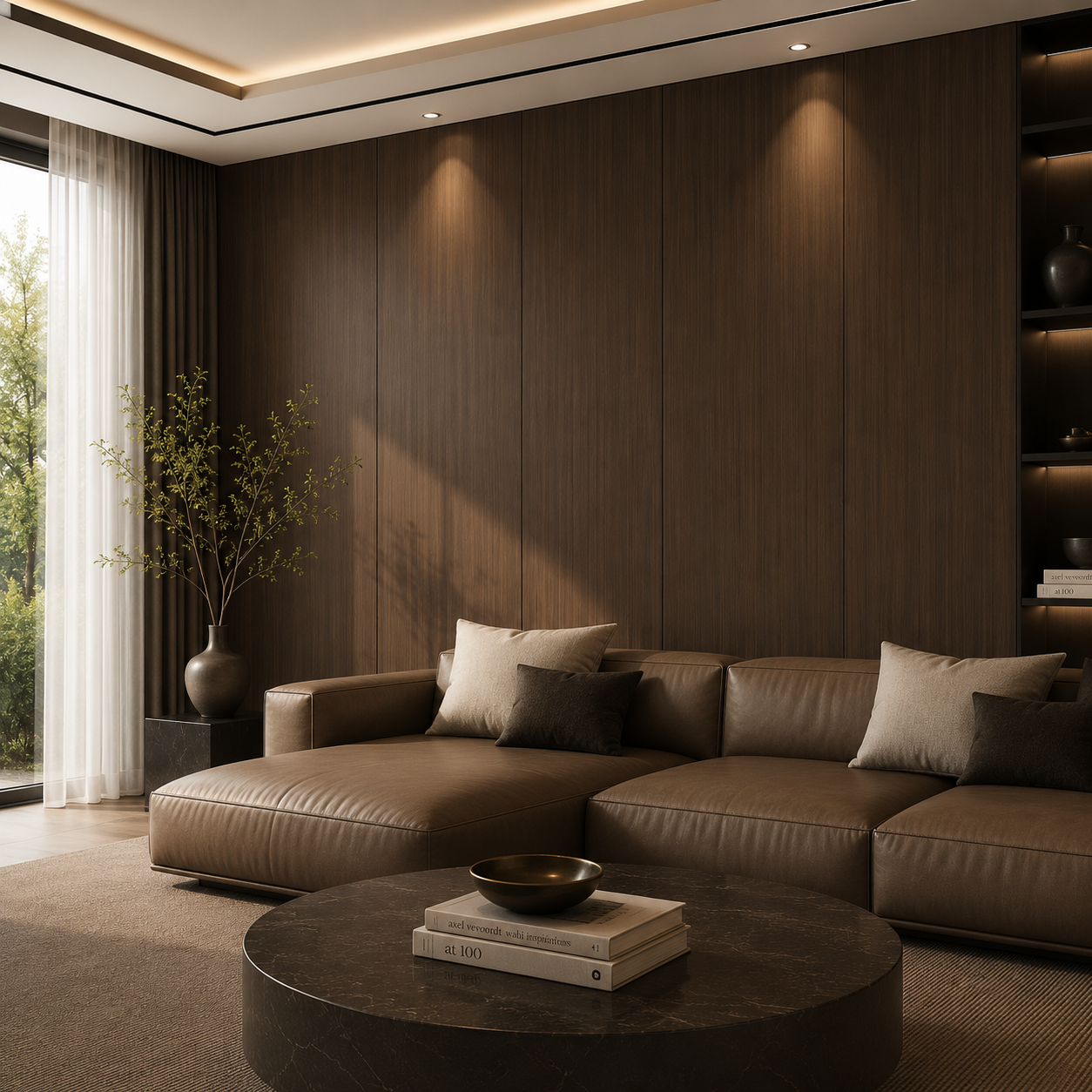 Dark Walnut Wood Texture 2