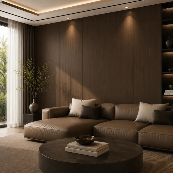 Dark Walnut Wood Texture back