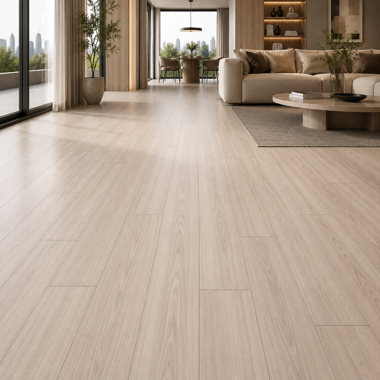 Light Ash Wood Parquet 2