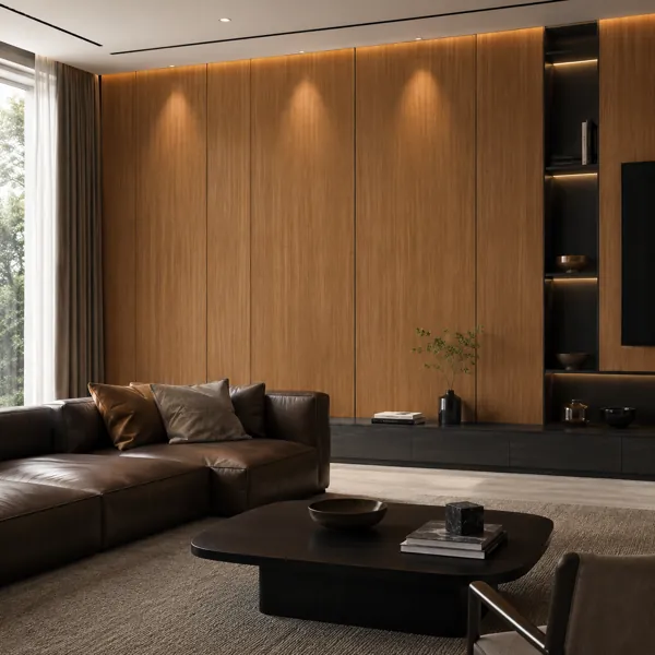 Natural Oak Wood Texture back