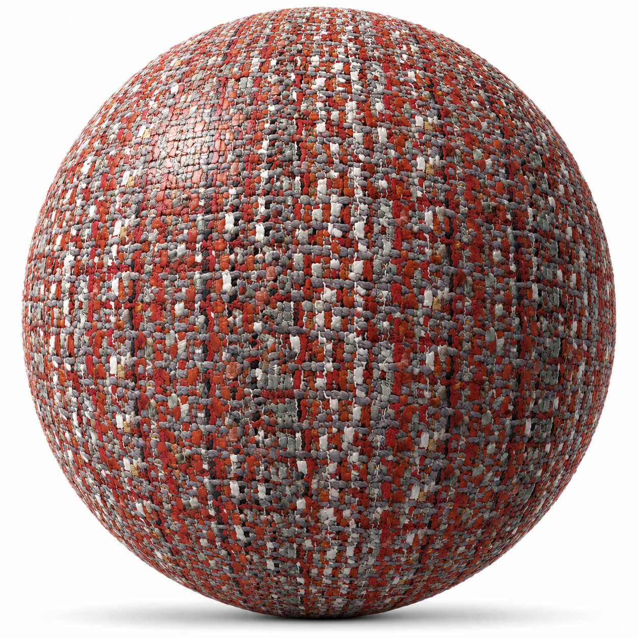 Red Woven Fabric Texture 1