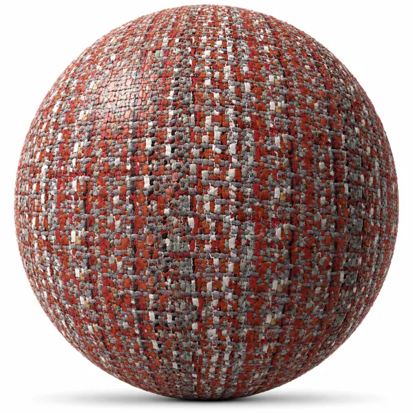Red Woven Fabric Texture