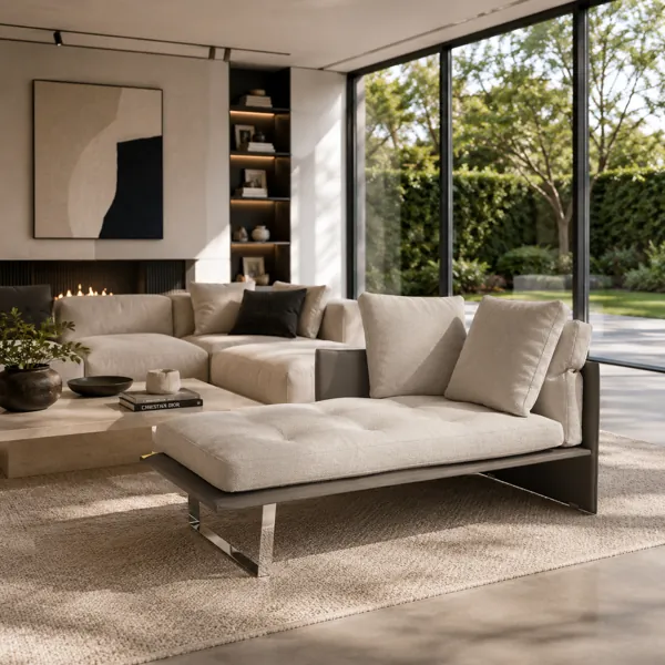 Modern Lounge Daybed back