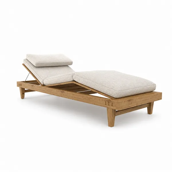 Modern Outdoor Chaise Lounge